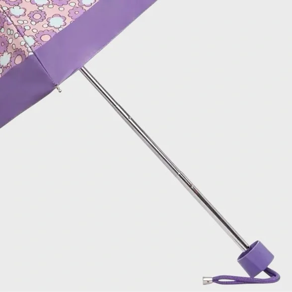 Coach UV Floral Mini Umbrella Compact Travel Sun Rain CBM51